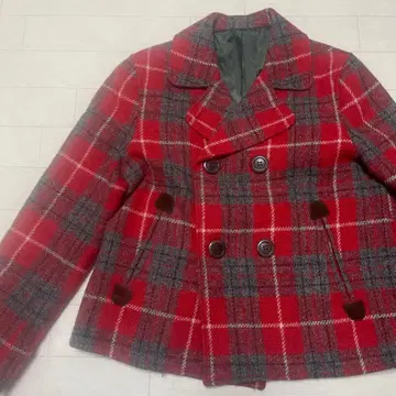 해리스 트위드 멀티 체크 테일러 자켓