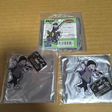 오소마츠 6쌍둥이 카라 헤소쿠리워즈 아크릴 스탠드 참 세트