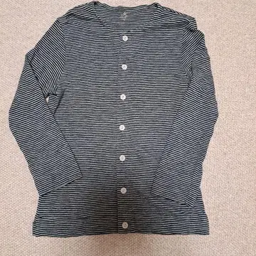 45rpm 부드러운 소재 울 스트라이프 가디건