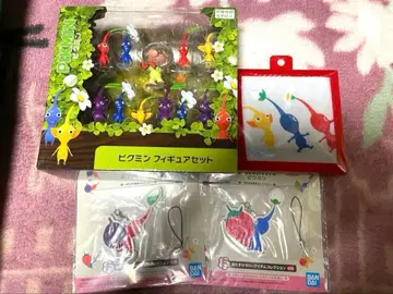 피크민 피규어 세트 스트랩 타월