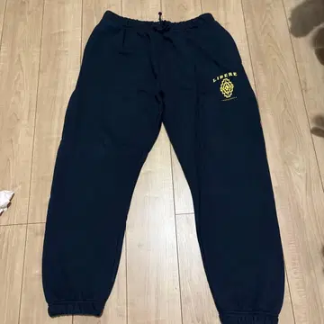 LIBERE 네이비 스웨트 팬츠 L