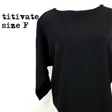 titivate 티티베이트 돌먼 슬리브 풀오버 새상품급