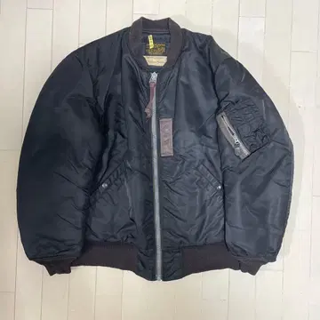 William Gibson MA-1 플라이트 자켓 40 블랙