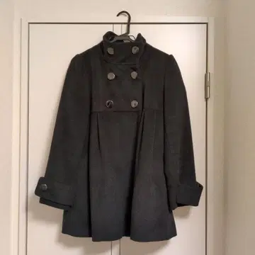 블랙 코트 L 사이즈