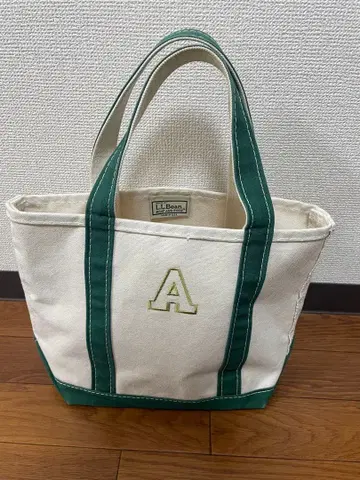 L.L.Bean 토트백 아이보리/그린