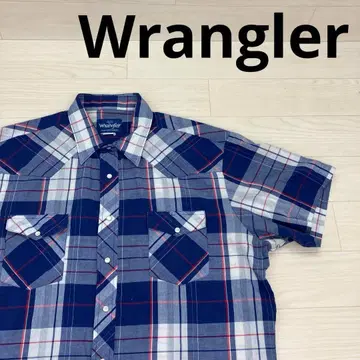Wrangler 랭글러 반팔 웨스턴 셔츠