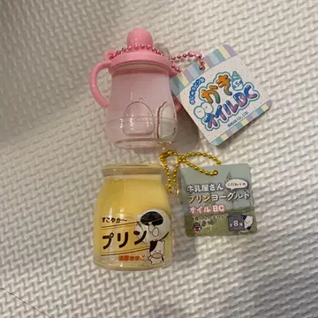 푸딩 요구르트와 카키호 뉴빈 키링 세트