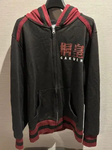 쿠로코의 농구 토오 GAKUEN 후드 부착 후드티 L 사이즈
