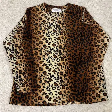 저널 스탠다드 레오파드 플리스 M 사이즈