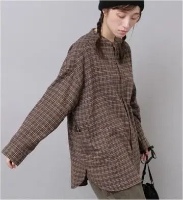 URCH RNA : 25aw 코듀로이 기모 아틀리에 튜닉 셔츠 2 F