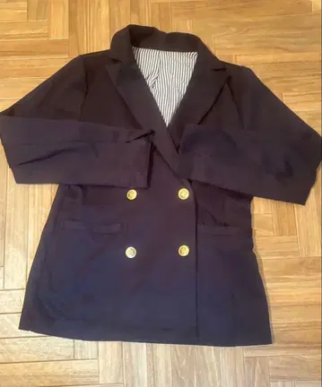 IEDIT 자켓 네이비