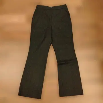 이에나 러브루 스트라이프 플레어 팬츠 네이비 컬러