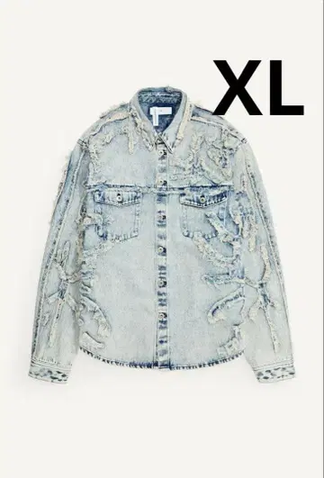 H&M 글렌 마틴스 h&mGlenn Martens 데님 자켓