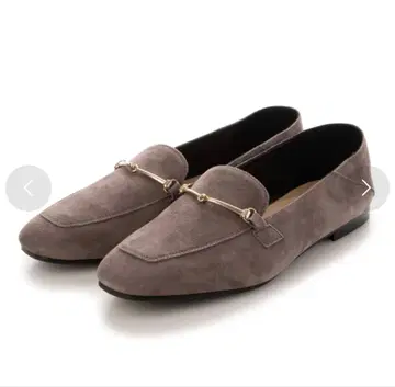 스웨이드 비트 바부쉬 로퍼 (그레이 스웨이드) 38