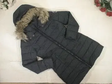 100518 아바클로 충전솜 코트 블랙 L