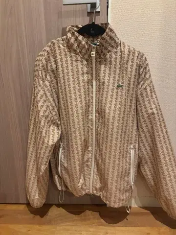 LACOSTE 베이지 나일론 자켓