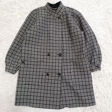 크레모나 코트 Cremona 캐시미어 하운드투스 패턴 자켓