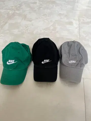 NIKE 야구 모자 3개 세트