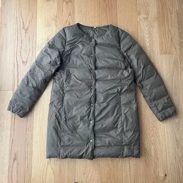 [ MUJI ] 무인양품 여성용 다운 코트 자켓 브라운 L 사이즈