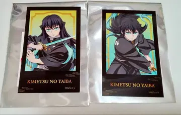 귀멸의 칼날 트레이딩 스티커 토키토 무이치로 무한성 편