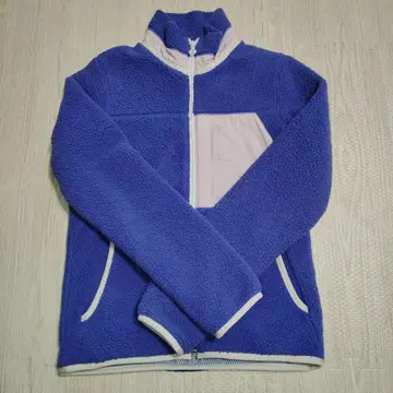adidas 플리스 자켓 보라색 M