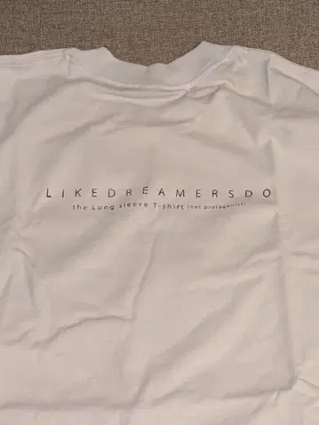 LIKE DREAMERS DO 롱 슬리브 T셔츠 M