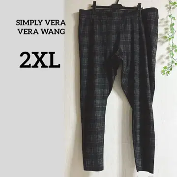 새상품급 SIMPLY VERA VERA WANG [ 2XL ] 체크 팬츠