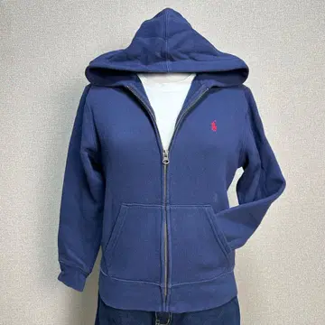 최상급 컬러 현행 폴로 랄프로렌 후드티 집업 네이비 Y2K