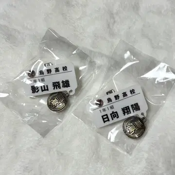 하이큐!! 네임 배지 히나타 쇼요 카게야마 토비오