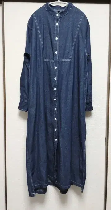 롱 데님 원피스