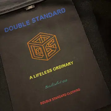 DOUBLESTANDARD 램 가죽 라이더 자켓 36