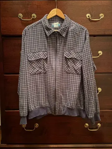 Stag Hill By Haban 코튼 플란넬 드리즐러 자켓