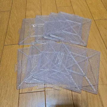 펄러비즈용 투명 플레이트 8개 세트