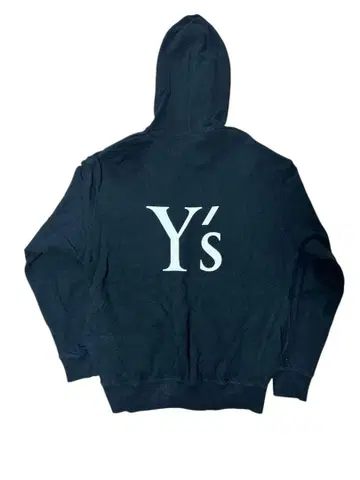 Y's 요지 야마모토 후디 후드티 백 프린트 모드 블랙