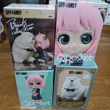 SPY x FAMILY Qposket 피규어 세트
