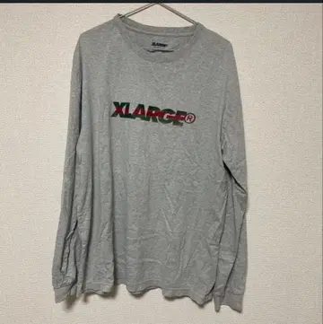 XLARGE 그레이 긴팔 티셔츠 S/M/L