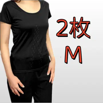 [ 마음도 몸도 따뜻하게 ] 리라이브 이너 여성용 M 반팔 흡한속건 2개