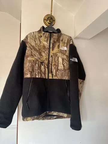THE NORTH FACE 카모 패턴 플리스 자켓 M