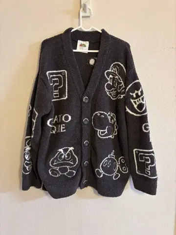 GELATO PIQUE 슈퍼 마리오 룸웨어 상하의 세트