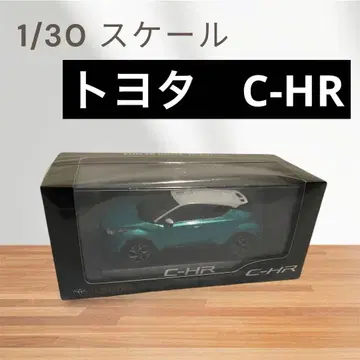 도요타 C-HR 미니카 화이트 x 래디언팅 그린 메탈릭