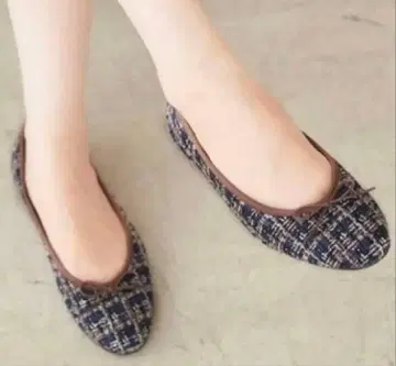 [ 새상품 ] 루탈론 트위드 밸리 슈즈 22.5cm