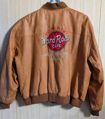하드 록 카페 레더 재킷 L 사이즈