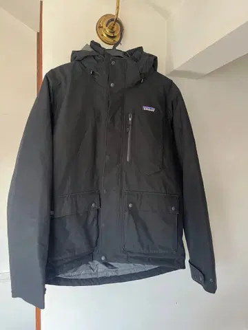 Patagonia 후드 부착 다운 자켓 S 사이즈 블랙