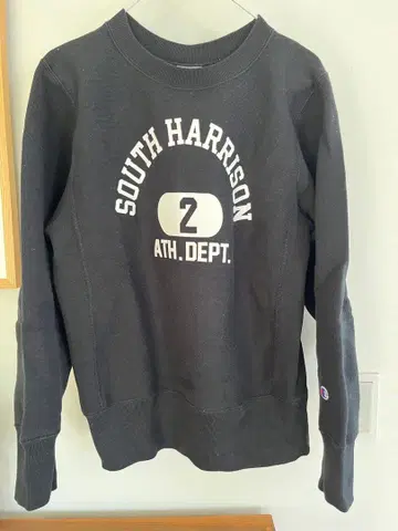 Champion Reverse Weave Sweat Black