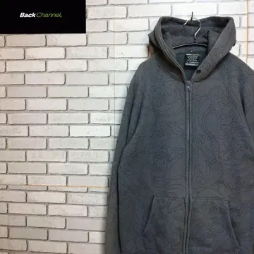 BackChannel 백 채널 페이즐리 후드티 빅 실루엣