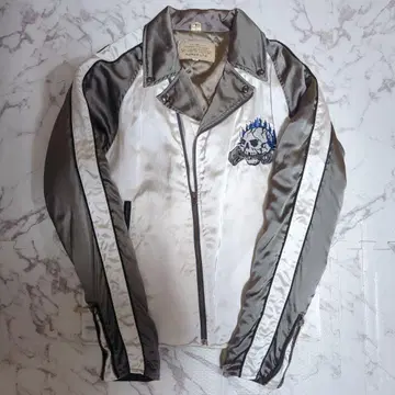 AVIREX 아비렉스 스카잔 XL 화이트/그레이 남성용