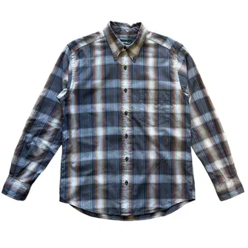 플란넬 셔츠 Eddie Bauer 에디 바우어 체크 BD S 구제 의류