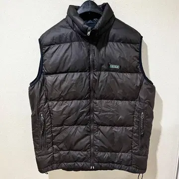 AIGLE 브라운 다운 베스트 M 사이즈