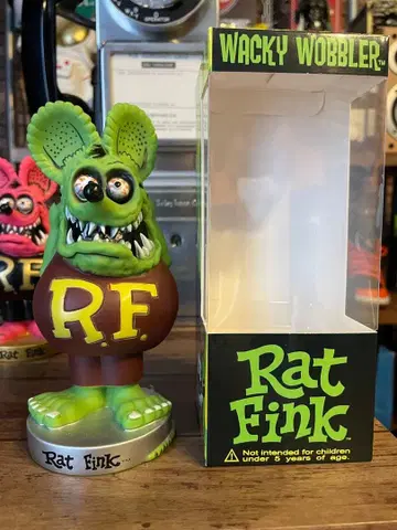 Rat Fink Wacky Wobbler 피규어
