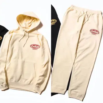 [ 새상품급 ] CutRate 컷 크림 후디와 후드티